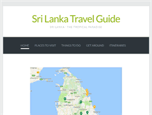 Tablet Screenshot of lanka-guide.com